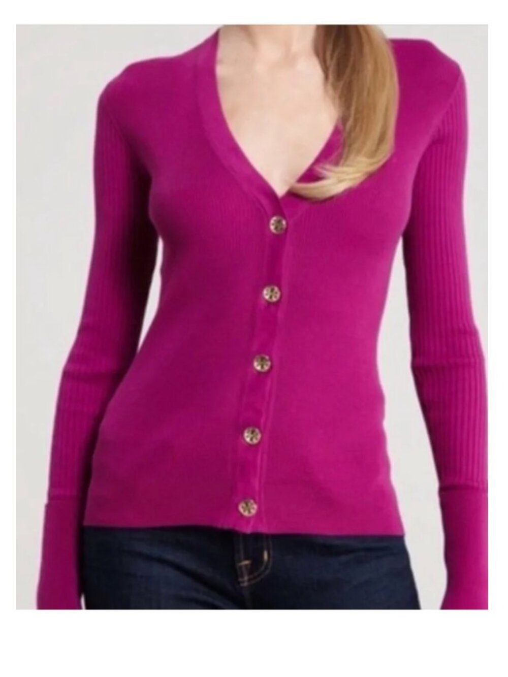 Tory Burch Sweater Simone Cardigan